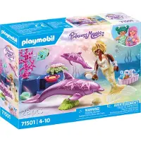 Playmobil Fantasi & Magi - Havfrue med delfiner