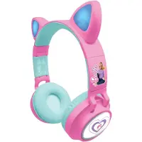 Barbie Bluetooth With Barbie Lights To Listen To Music Without Cable 20.4x17.5x8.3 Cm Hovedtelefoner