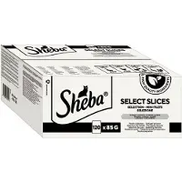Sheba Select Slices Poultry flavors - wet cat food - 120 x 85g