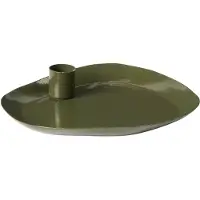 Broste Copenhagen Mie lysestage medium Grape leaf green