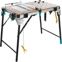 Wolfcraft flytbart arbejdsbord til maskiner/save