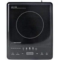 Esperanza EKH011, Sort, Bordplade, Zone induktionskogeplade, Keramisk, 1 zone(s), 1 zone(s)