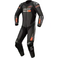 Alpinestars GP-Force Chaser Heldragt Sort/Neon-rød 50