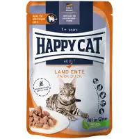 Happy Cat Økonomipakke: 48 x 85 g Kød i Sovs portionspose - And