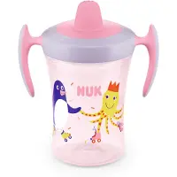 Nuk Kop m. Drikketud og Håndtag - Trainer Cup - 230ml - - 6+ mdr - Kop