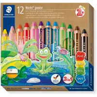 Staedtler Noris Junior 12 stk. ass. 100% PEFC