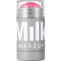 Milk Makeup Lip + Cheek Rally (Mauve Pink Shimmer) - 0,21 fl oz - Cream Blush & Lip Color - Bygbar og blanding - 1.000+ stryg pr. stick - Ikke-ko