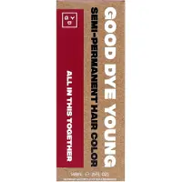 Good Dye Young Godt farvestof ung semi-permanent hårfarve vegansk og grusomhedsfrit rødt hår farvestof sidste op til 24 vasker ikke-ødelæggende konditioneringsh