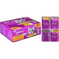 Whiskas Poultry in jelly - wet cat food - 80x85g