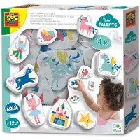 SES Creative Tiny Talents Bath fairytale characters, Bademærkat, Dreng/Pige, 1 År, Pap, Flerfarvet