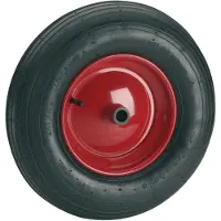 Dörner + helmer 740202 Hjul med luft Hjuldiameter: 400 mm Bæreevne (maks.): 250 kg 1 stk