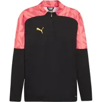 Puma Funktionsskjorte 'IndividualFinal' gul / koral / laks / sort