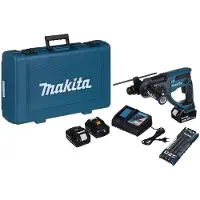 Makita Borehammer 18v 3x5.0Ah + ACC DHR202RTE3