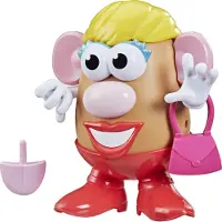 Hasbro Playskool Mrs. Potato Head – klassisk legetøj – Bland, sammensæt og skab med 12 dele til uendelig fantasi og fnis