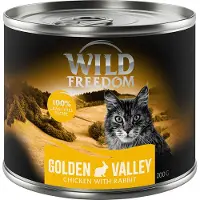 Wild Freedom Adult 12 x 200 g - Golden Valley - Kanin & Kylling