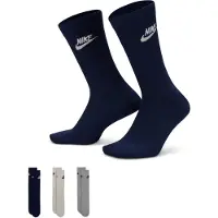 Nike Sokker Nsw Everyday Essential Crew 3-pak - Multicolor, størrelse XL: 46-50