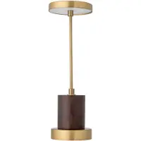 Bloomingville Chico bærbar bordlampe Ø10x30 cm Brass
