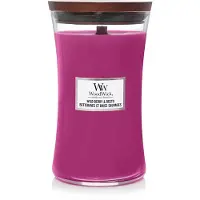 Woodwick Stor timeglas - Wild Berry & Beets