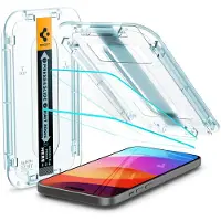 Spigen Glass tR EZ Fit 2 Pack - transparency - iPhone 16/15 Plus