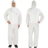 3M 4515 - L, Hvid, L, Voksen, Unisex, Lynlås, Front