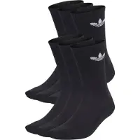 Adidas Originals Sokker 'Trefoil Cushion' sort / hvid