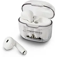 Esperanza EH237W Bluetooth-hovedtelefoner TWS Black