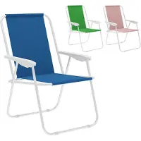 Marbueno Summer 10169 59x51x75 Cm Aluminium Fastmonteret Klapstol Assorteret