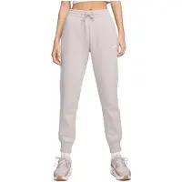 Nike Sweatpants Nsw Phoenix Fleece - Lilla/hvid Kvinde, størrelse Large