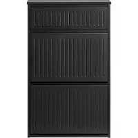 SoBuy Skoskab Sort – 61x101x26 cm, MDF
