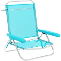 Marbueno Summer 63x76x78 Cm Lav Sammenklappelig Stol 5 Positioner