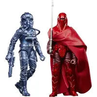 Hasbro The Black Series Carbonized Collection Emperors Royal Guard & Tie Pilot Return of the Jedi 6-tommer actionfigurer (Amazon Exclusive)