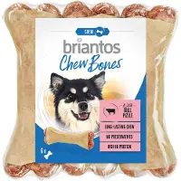 Briantos Chew Bones med Oksepisk - Økonomipakke: 12 x 12 cm (660 g)