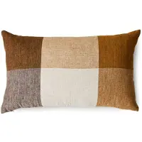 HK Living Vævet pude 35x60 cm Meadow