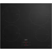 Beko HII64400MT - Induktions kogeplade - 4 plader - Niche - bredde: 56 cm - dybde: 49 cm - sort