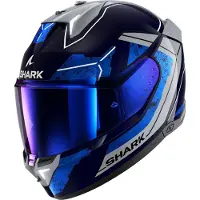 Shark Skwal i3 Rhad Blå/Hvid XS