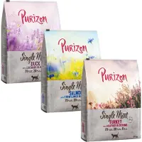 Purizon Single Meat Laks med Kornblomstblomster - 2,5 kg