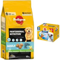 Pedigree Professional Nutrition Adult med fjerkræ og grøntsager - 12 kg