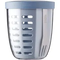 Mepal Ellipse pots, Container, Rund, 0,6 L, Blå, Transparent, Polypropylen (PP), Holland