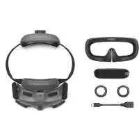 DJI Goggles 3 - Virtual reality headset - 1080 x 1920 Full HD (1080p) - 24 ms