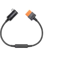 DJI - Strømkabel - Smart DC (SDC) (han) til automobile cigarette lighter (hun) - 12 V - 40 cm
