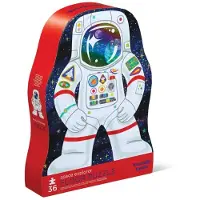 Crocodile Creek Puslespil - 36 Brikker - Space Explorer - - OneSize - Puslespil