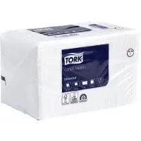 Tork Frokostserviet 1-lags 33x33 cm hvid universal - (8 pakker x 500 stk.)