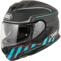 Shoei GT-Air 3 Discipline TC-2 Mat/Blå/antracit/Sort/Rød 2XL