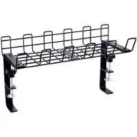 Desire2 Deskmate Cable Basket Clamp Mount Black