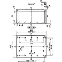 Bernstein Kasse CT-822 ABS 150X200X75