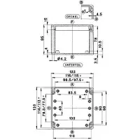 Bernstein Kasse CT-682 ABS 120X122X85