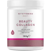 Myvitamins Beauty Collagen Powder - 195g - Hindbær