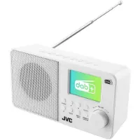 JVC DAB-radio RA-E611W-DAB hvid