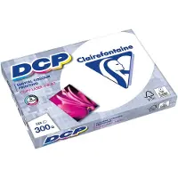 Clairefontaine Papir til farveprint, DCP, A4, 3801, 300g, hvid - (125 ark)