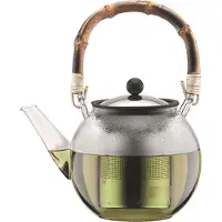 Bodum Assam tekande med bambushåndtag 1 l Klar